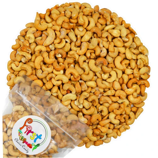 FirstChoiceCandy Roasted & Salted Whole Cashews 2 Pound
