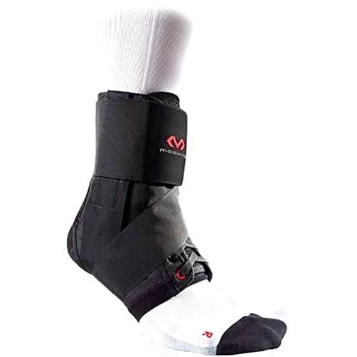 PS Medical McDavid 195 Ultralight Ankle Brace with Figure-8 Strap, Black, X-Large