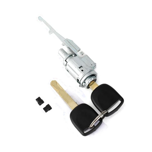 3mirrors Ignition Switch Lock Cylinder w/ 2 Keys Compatible with Honda Accord Civic Crosstour CR-V CR-Z Element Fit Insight Odyssey S2000 Acura MDX RDX TL TSX ZDX 06351-TE0-A11