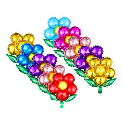 YeahiBaby 18-Inch Aluminum Foil Balloon for Wedding Party Flower Party Decor 10 Pieces (Mixed Color)
