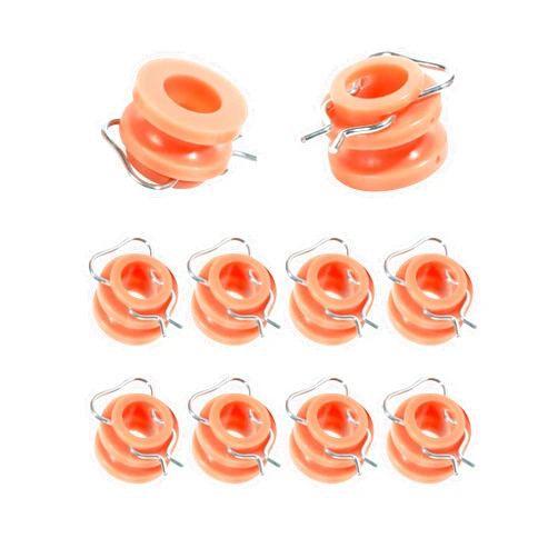UBOG 10PCS Window Roller，Car Accessories Window Tilt Regulator，Window Regulator Fastener，Car Window Roller，Window Regulator Clamp，Window Regulator Wheel Replacement，Replace #C0AB-6423240-B