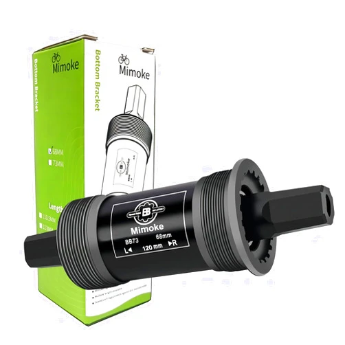 Mimoke Square Tapered Bottom Bracket BSA Innenlager Bearing 68mm x 113mm 116mm 118mm 122.5mm 124mm 126mm