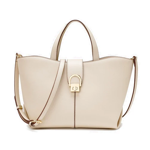 Compuda Joseph Top Handle Leather Purse, Fashion Crossbody Bag with Brand Name