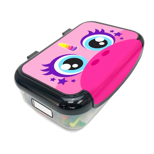 ZIPIT Recycled Plastic Pencil Box for Kids | Pencil Case for School | Large Capacity Pencil Box for Girls and Boys