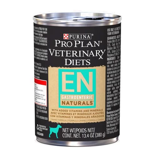 Pro Plan Veterinary Diets Purina Pro Plan Veterinary Diets EN Gastroenteric Naturals Canine Formula Wet Dog Food - (Pack of 12) 13.4 oz. Cans