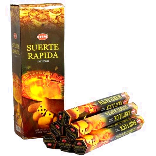 HEM Fast Luck - Box of Six 20 Stick Tubes - HEM Incense