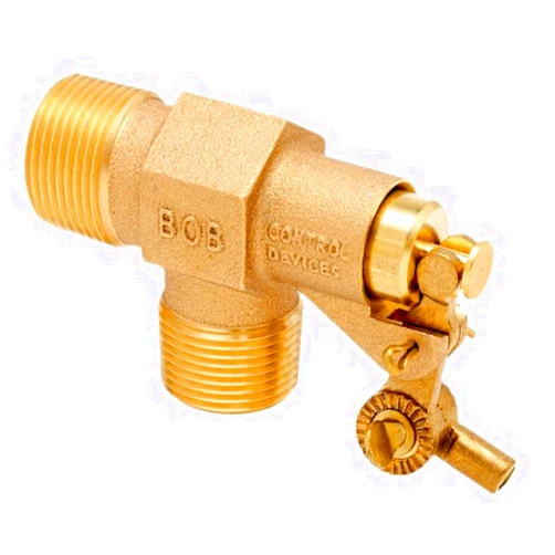 Robert Manufacturing R400-1 R400 Series Bob Red Brass Float Valve, 1