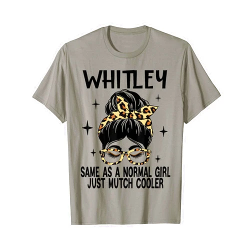 SwiftStyle Apparel WHITLEY Costume Cute Definition Personalized Name WHITLEY T-Shirt