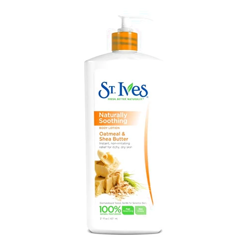 St. Ives Nourish & Soothe, Oatmeal & Shea Butter Body Lotion 21 Fl Oz