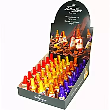 Anthon Berg Liqueur Bottles - Counter Disp (Pack of 64)