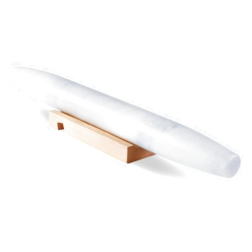 Koville African Natural Marble French Rolling Pin, 16inch Non-Stick Rolling Pin for Baking, Dough Roller for Pasta, Dumpling, Fondant, Pie, Bread, Pizza, Kitchen Baking Tools(Namib Fantasy)