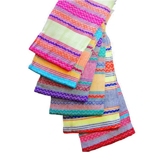 Jacq&Jürgen Tortilla Warmer Cloth by Jacq & Jürgen - Colored Inca Pattern - 100% Cotton