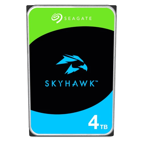 Seagate Skyhawk 4TB Video Internal Hard Drive HDD – 3.5 Inch SATA 6Gb/s 64MB Cache for DVR NVR Security Camera System with Drive Health Management and in-House Rescue Services (ST4000VXZ16/016)