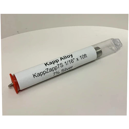 Kapp Alloy KappZapp7S 7% Silver SOLID Core 1/16