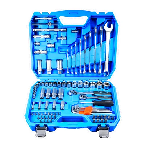 TOMMARS Mechanic Tool Box Set Automotive, 92-piece 1/4