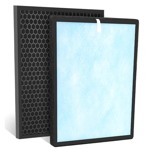 Isinlive Filter Replacements for HSP001 Smart True HEPA Air Purifier, 4 Stage Filtration of Fine Pre-Filter, Activated Carbon, Cold Catalyst and H13 True HEPA Filter
