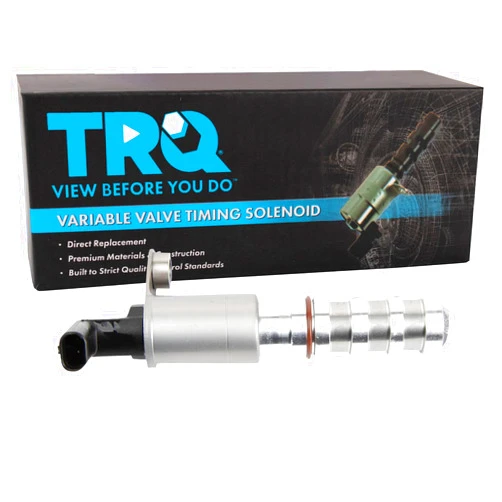 TRQ Exhaust Intake Variable Valve Timing Solenoid Compatible with Cadillac Chevrolet GMC