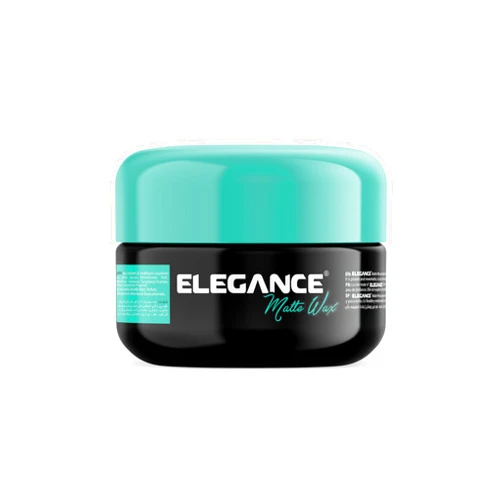 E Elegance Matte Hair Styling Wax – Texturizing Hair Paste with Medium Hold, Low Shine, Flake-Free Formula, Ideal for All Hair Types, 4.73 oz.
