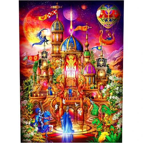 Buffalo Games - Krystol's Palace - 1000 Piece Jigsaw Puzzle