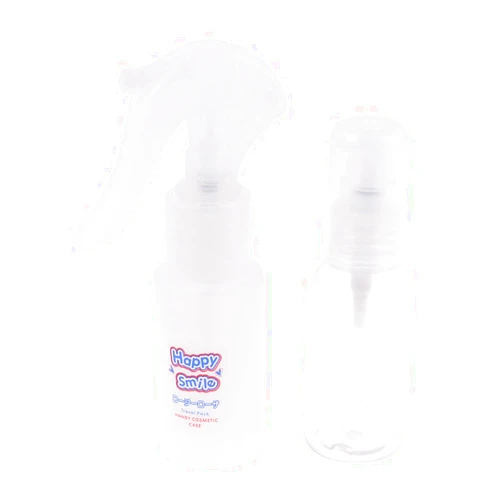 Generic Qtqgoitem Pair 45ml Mini Plastic Hairstyle Spray Bottle Water Atomizer White Clear (model: 28a 608 1d0 cea ad6)