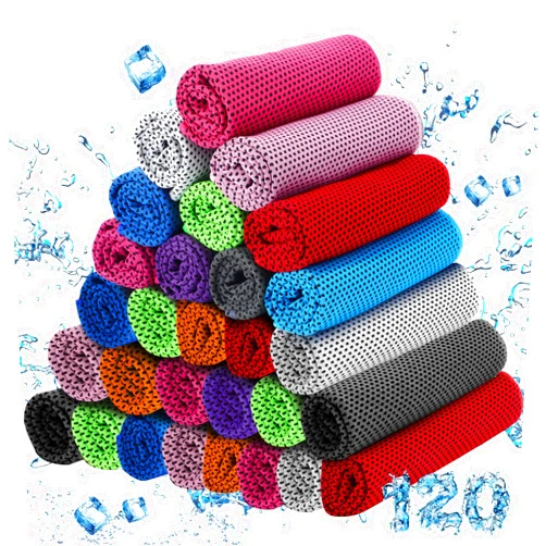 Maitys 200 Pcs Microfiber Cooling Towel, Ice Towel, 32
