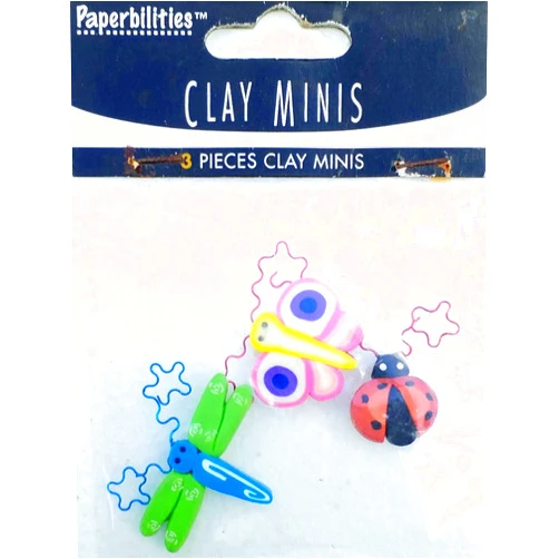 Paperbilities Clay Minis, Fun Bugs