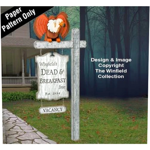 The Winfield Collection Dead Breakfast Sign Woodworking Project Plan