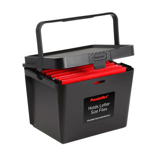 Pendaflex Portable File Box, Letter Size, 14.25