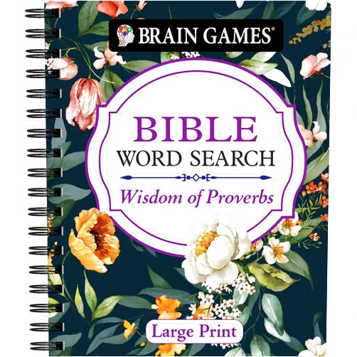 By Publications International Ltd. (Author), Brain Games (Author) Brain Games - Bible Word Search: Wisdom of Proverbs Large Print