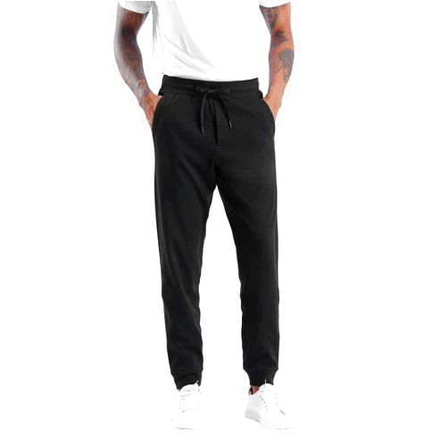 THE GYM PEOPLE Mens' Fleece Joggers Pants with Deep Pockets in Loose-fit Style