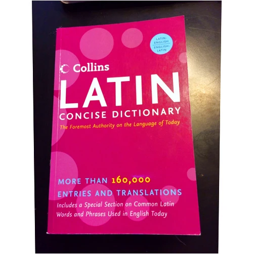 HarperCollins Publishers Collins Latin Concise Dictionary (Collins Language)