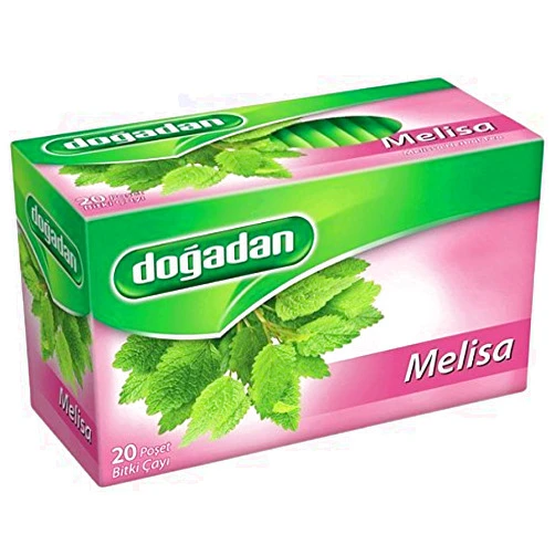 Dogadan Melissa Herbal Tea, 3 Pack (Each 20 Tea Bags x 3) by Dogadan