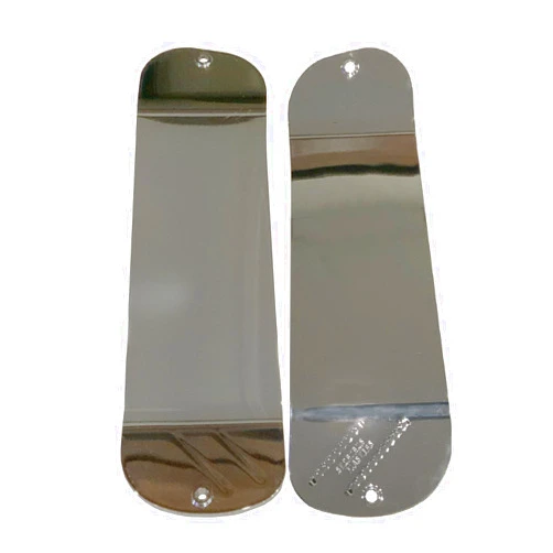 Shortbus Flashers 11'' Fishing Dodger - Dipped Mirror Chrome