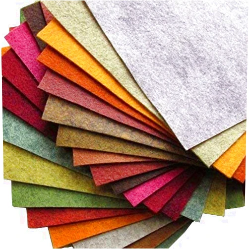 Over the River Felt 21 Felt Sheets - 6X12 inch Fall Colors Collection - Made in USA - Merino Wool Blend Felt