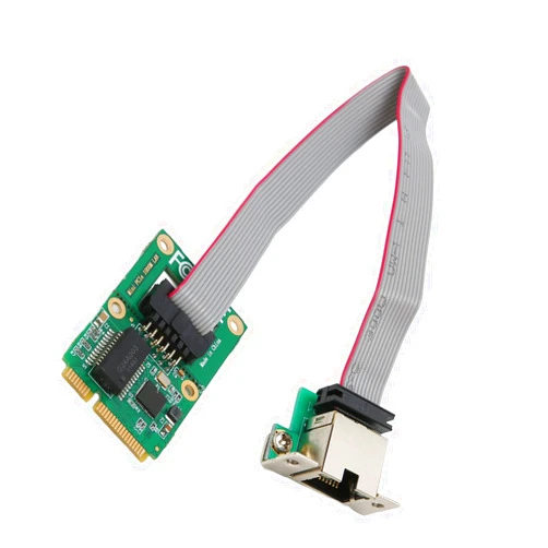 Acogedor 2.5 Gigabit Ethernet Mini PCI E Network Controller , PCI Express 10/100 / 1000 Mbps RJ45 LAN NIC Adapter Converter for Desktop Computer