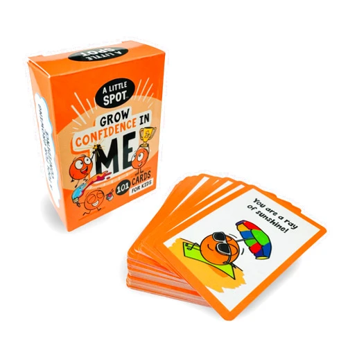 Diane Alber A Little SPOT 101 Grow Confidence In Me Cards For Kids- Daily Affirmations, Lunchbox Notes, Build Resilience, and Grow Self-Esteem