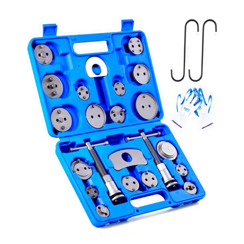 Orion Motor Tech 24pcs Heavy Duty Disc Brake Piston Caliper Compressor Rewind Tool Set and Wind Back Tool Kit for Brake Pad Replacement Reset, Fits Most American, European, Japanese Autos