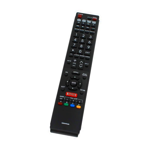 UpStart Components Replacement for Sharp GB004WJSA TV Remote Control - Compatible with Sharp LC 70LE650U, LC 60LE650U, LC 60LE640U, LC 90LE657U, LC 80LE650U, LC 70LE640U, LC 52LE640U, LC 60C6400U, LC 70C6400U TVs
