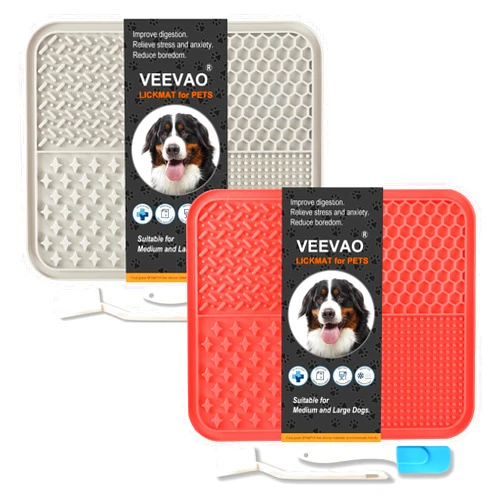VEEVAO XL Lick mat for Large Dogs Breed, 12