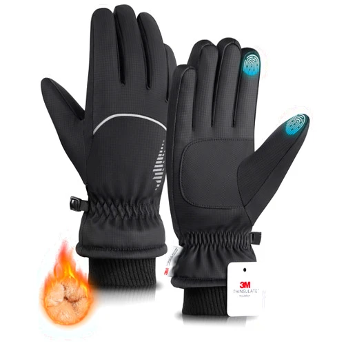 rivmount Winter Gloves Women Men, Thermal Ski Gloves for Cold Weather with Warm, Waterproof, Touchscreen for Running, Skiing