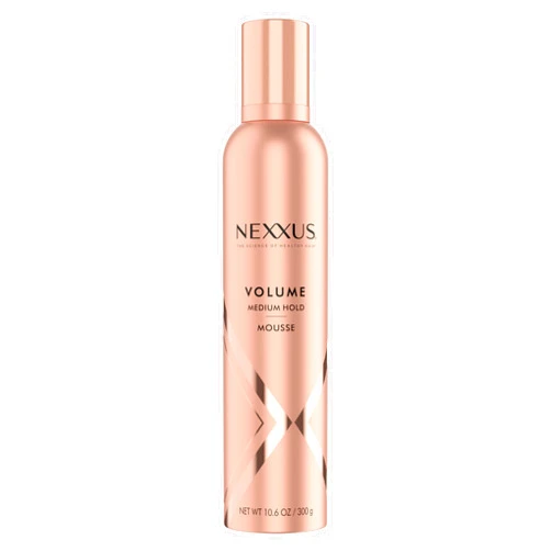 Nexxus Volumizing Foam Hair Mousse, Volume Volumizing Mousse, Hair Styling Mousse, Pink, 10.6 Ounce (Pack of 1)