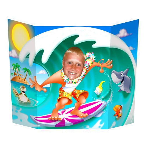 Beistle Surfer Dude Photo Prop