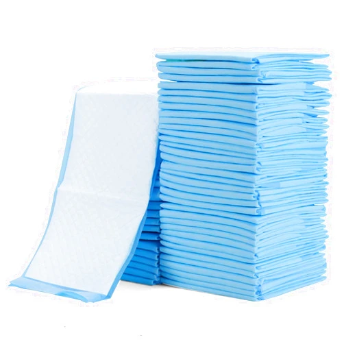 Rocinha 100 PACK Disposable Changing Pads Baby Disposable Underpads Waterproof Diaper Changing Pad Breathable Underpads Bed Table Protector Mat, 17 Inches x 13 Inches