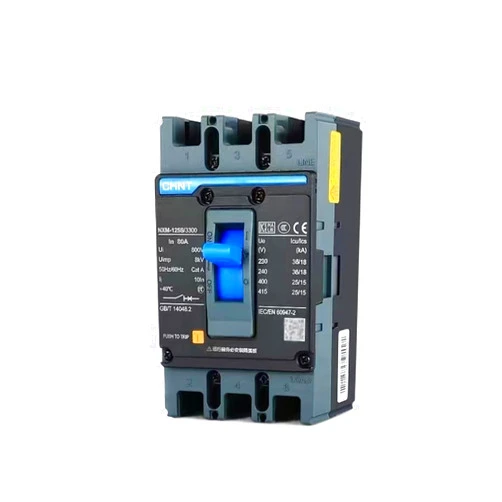 VISKEE CE Certified MCCB NXM Series 3P 4P Molded case Circuit Breaker NXM-63S/3300 NXM-250S/4300 NXM-630S/3300 10A-630A (Color : 250A, Size : 3P)