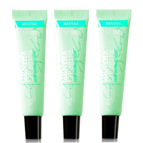 Bath & Body Works C.O. Bigelow Mentha Lip Shine #502 3 Pack
