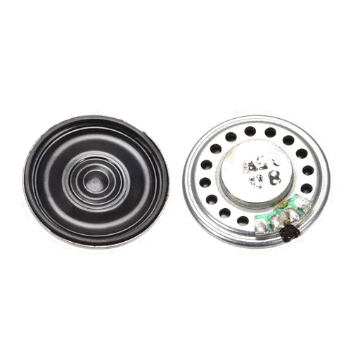 uxcell 0.5W 8 Ohm DIY Magnetic Speaker 28mm Round Shape Replacement Loudspeaker 2pcs