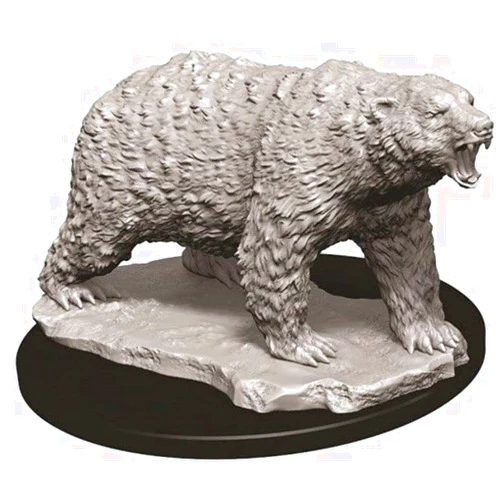WizKids Deep Cuts Unpainted Miniatures: Wave 9: Polar Bear