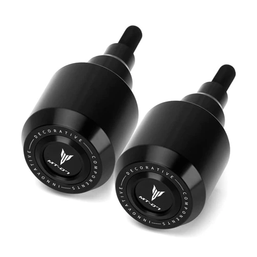 Mokiton Motorcycle Frame Sliders Crash Protector Compatible with Yamaha MT-07 FZ07 2014-2022 2023 2024 | Engine Fairing Guard Shield Falling Protection MT07 MT 07 FZ-07 FZ 07 Accessories (Black)