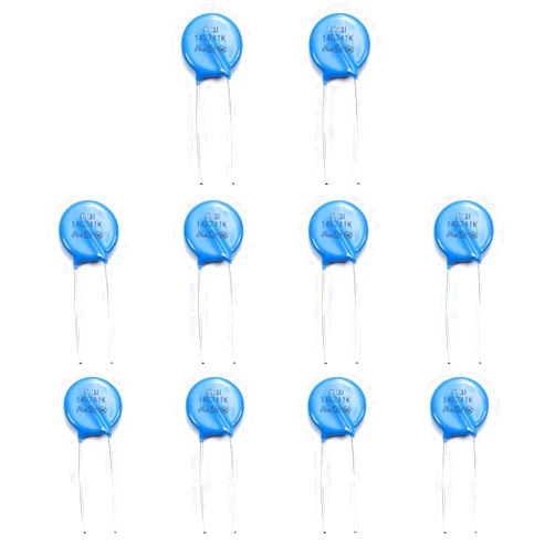 Aicosineg 10Pcs Varistors, 10Pcs Voltage Dependent Resistors AC 150V, 14D241K/F7.5/L24 Radial Lead Disc Varistors,（Aicosineg）