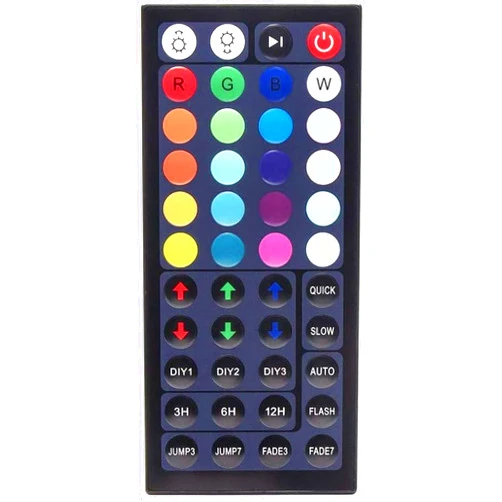 USTELLAR Remote Controller for 25W, 80W, 100W RGB LED Flood Lights DIY Colors 6 Mode Dimmable Memory Function with Timer Setting